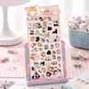 Shanle Pegatinas de Dulces de Animales de Dibujos Animados Estilo Ins Guka Pegatinas DIY para Diarios Papelería Infantil Regalos Venta al por Mayor