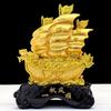 Vela Vela Ornamentos Ssangyong Barco Resina Artesanato Entrada Criativa Sala de Estar Presente de Negócios Decoração de Casa