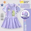2025 Nuevo Traje de Baño Verde Pequeño Fiesta de Eggman Traje de Baño de una Pieza para Niñas Traje Estilo Occidental para Niñas Moderno