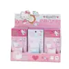 Yue Mu Serie de Caramelos de Leche Hello Kitty Mini Grapadora Portátil con Forma de Caramelo de Leche Cadena Colgante Grapadora Papelería para Estudiantes