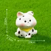 Micro paisagem Bonsai Zodiac cor resina ornamentos Rato Boi tigre Coelho dragão cobra cavalo ovelha macaco galinha cão porco artesanato