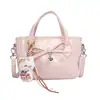 Bolso Dulce de Lazo para Mujer 2026 Nuevo Primavera Versátil Retro Bolso Cruzado Estilo Coreano Popular Bolso de Cubo de Mano