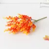Amazon Cross-Border Outono Plástico Artificial Flores Artificiais Planta de Eucalipto Violeta Casa Decoração Externa Flores