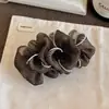Pinza Banana de Satén con Lunares de Alta Calidad para Mujer, Estilo de Gama Alta, Pinza para Cola de Caballo, Horquilla Vertical, Accesorio para el Cabello
