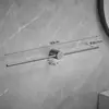 Toallero de Acero Inoxidable 304 Sin Taladro Barra Recta para Toallas de Baño Barra Colgante para Toallas de Baño de Gama Alta