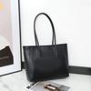 Bolso de Hombro Tipo Tote para Viajes Diarios, Gran Capacidad, Bolso de Hombro Grande de Moda Popular para Mujer, Nuevo Modelo 2026, Bolso de Cuero de Color Sólido