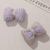 Pequeño lazo de gasa de tela para niña, dulce y lindo, hecho a mano, accesorios para el cabello, accesorios de ropa para muñecas