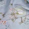 Retalhos de tecido de algodão e seda padrão floral tecido tratado algodão tecido de algodão artificial algodão seda roupas étnicas algodão de desenho animado infantil outro