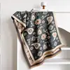 Novo Xale Longo Versátil Estilo Étnico Retrô Paisley Outono e Inverno Cachecol Jacquard Quente de Falso Caxemira