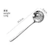 Cuchara Pública para Conchas de Acero Inoxidable Pala para Champiñones Cucharón para Sopa Colador de Sopa Olla Caliente Doméstica Servir Sopa Colar Sopa Porcionar Cuchara Pública Utensilios de Cocina