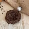 Pasador de Pelo de Bola Seca Rosa Maillard de Verano para Mujer, Pinza Retorcida de Gama Alta en la Parte Posterior de la Cabeza, Accesorios para el Cabello Pasador para Mujer
