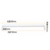 Esquerda Aço Liga de Alumínio 301 Handle Cabinet Roupeiro Porta Alumina Moderno Puxador Gaveta Porta Hardware Atacado