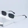 Gafas de Sol Metálicas Retro de Marco Pequeño Moda 2024 Nuevas Gafas de Sol Tendencia Europeas y Americanas Gafas de Sol de Alta Gama para Mujer
