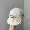 Boné de Baseball Fofo Bordado de Cachorro para Bebês Meninos e Meninas, Chapéu com Aba para Bebês e Crianças Pequenas, Verão e Primavera Fino Secagem Rápida Proteção Solar Chapéu de Sol