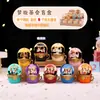 Chá Dançante Redemoinho Bola de Cristal Caixa Surpresa Micro-Paisagem Figura de Desenho Animado Criativa Mini Ornamento de Mesa Decoração Presente Atacado