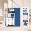 Carpeta de cara de gato más vendida transfronteriza, carpeta de archivo de hojas sueltas tamaño A4 estándar de EE. UU., cuaderno de estudiante, libro de documentos de almacenamiento de oficina, venta al por mayor de fábrica