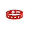 Nuevo Pulsera de Agujero de Silicona Colorida de Amazon Personalizada DIY Flor de Zapato Decorativa Hebilla Pulsera Deportiva Logo Personalizado