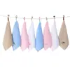 Toallas Cuadradas para Guardería al por Mayor Toallas Faciales para Bebés Paños Faciales para Bebés Pañuelos Toallas con Gancho 25*25 Transfronterizo