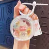Llavero Colgante Creativo de Oveja con Corona de Dibujos Animados y Boca Fruncida Linda Decoración para Bolso Llavero de Coche Pequeño Regalo Venta al por Mayor