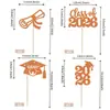 12 Peças Decoração de Bolo Tema Temporada de Formatura 2026 Decoração para Festa de Formatura Suprimentos Atacado