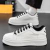 Novos Sapatos Brancos Masculinos 2026, Tênis Versáteis Casuais Esportivos para Corrida, Sapatos Casuais Masculinos para Jovens, Tênis Estilo Casal
