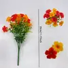 Eucalipto de Sete Ramos Narciso Orquídea Buquê Decoração de Mesa Arranjo de Flores Cenário Montagem Envio Rápido
