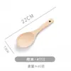 Sartén de haya sin barnizar antiadherente pala para cocinar cuchara de sopa de madera completa espátula pala de madera juego de cucharas de madera venta al por mayor de fábrica