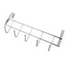 Ganchos de Cinco Eslabones para Puerta de Gabinete de Cocina, Estantes sin Rastro para Gabinete de Cocina, Ganchos para Toallas, Percheros para Ropa de Dormitorio, Limpieza y Almacenamiento