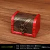 Caja Pequeña Retro con Candado Portátil Caja de Contraseña Caja de Almacenamiento de Gemas para Niños Cofre del Tesoro Joyería Caja de Joyería de Madera