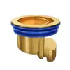 Tapa de desagüe de piso para el hogar para tuberías de alcantarillado de baño, totalmente de cobre, antiolor, antiinsectos, tapa universal para drenaje de baño, tapa de desagüe de piso a prueba de olores