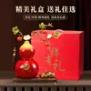Gran Adorno con Forma de Calabaza con Esmalte y Cerámica Craquelada, un Regalo para Amigos, Líderes, Inauguración de Casa o Apertura de Negocio