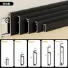 Rodapié minimalista sin juntas, invisible, de aleación de aluminio, 3 cm, base a presión, estilo crema, borde recto ultradelgado, moldura de esquina