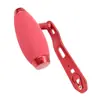 Ekfan Luya Mango en T de Agitación Única Modificado Accesorios para Carrete de Tambor Tipo Gota de Agua 8*5 Agujeros Rueda de Pesca DIY Accesorios para Equipo de Pesca