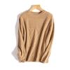¡Pesado! Consaini 100. Suéter de Punto Retorcido con Cuello Redondo de Cachemira para Mujer, Invierno, Elegante, Adelgazante, Jersey