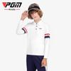 Roupas de golfe infantis PGM Camiseta de manga comprida para meninos primavera e verão roupas de golfe para jovens Roupa esportiva roupa infantil