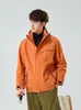 Roupa de Exterior 3 em 1 para Casal com Forro de Fleece para Outono/Inverno ao Ar Livre, Destacável, Repelente à Água, à Prova de Vento, Resistente ao Frio, Roupas para Montanhismo