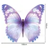 2026 Nueva Decoración de Fiesta Escénica con Forma de Mariposa para Festividades Transfronterizas Accesorios Banderas con Forma para Eventos