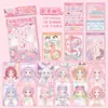 Xinmo Xin Guang Adesivos para Jogo de Nail Art de Menina, Aparência Sofisticada, Menina Fantasia, Cena de Coração, Adesivos de Vestir, Suporte para Dropshipping