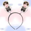 Wang Sulong 3D Primavera Faixa de Cabelo Headband Grampo de Cabelo Merchandising de Concerto Suporte Imagem