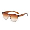 Nuevas gafas de sol sencillas y naturales de montura completa para hombre y mujer para 2024, para viajes, actividades al aire libre, ciclismo, escalada, suministro directo