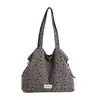 2026 Bolso de Hombro Cruzado Versátil Estilo Coreano Casual con Estampado de Estrellas y Nubes, Gran Capacidad para Viajar