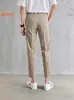 Calça Social Masculina Elegante Estilo Coreano 2025 Nova Marca Tendência Cabeleireiro Slim Fit Elástica Afunilada Calça Social