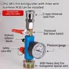Manômetro de Celebridade da Internet Adaptador de 2 Pontos Modificação DIY M30 Compressor de Ar Portátil Conexões Pneumáticas de Quatro Vias Cinco Vias