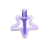 Nova Presilha de Cabelo Cor de Gel Presilha de Cabelo Estrela Simples Presilha Lateral para Franja Presilha de Cabelo Infantil Presilha Estrela de Cinco Pontas Atacado