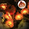 Luces de Cadena LED, Luces Decorativas, Luces de Colores, Luces de Atmósfera para Festival de Halloween, Luces de Cadena para Fiesta, Luces de Cadena de Halloween, Luces de Cadena de Calabaza
