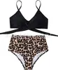 Bikini de Dos Piezas para Mujer de Estilo Europeo y Americano, Multicolor, Empacado Rígido, Push-Up, de Cintura Alta, que Favorece la Figura, para la Playa, Más Vendido en Aliexpress Amazon