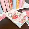 A5 Suprimentos Escolares de Anime Linha de Sorvete Cachorro Caderno de Folhas Soltas Couro PU Caderno de Contas Fofo para Anotações