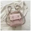 Mochila cruzada simple de estrellas para mujer, nuevo bolso de mano de moda 2026, mochila pequeña casual chic