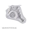 Zongbo Resina de Cola Cristal Árvore de Natal Porta-Retrato Molde de Silicone DIY Ornamento de Gesso Molde de Cola Pendurável