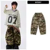 Ropa de moda para niños de Street Dance Ropa de moda Hip Hop para niños Conjunto genial para actuaciones callejeras Hip Hop infantil Moda escénica Ropa para actuaciones